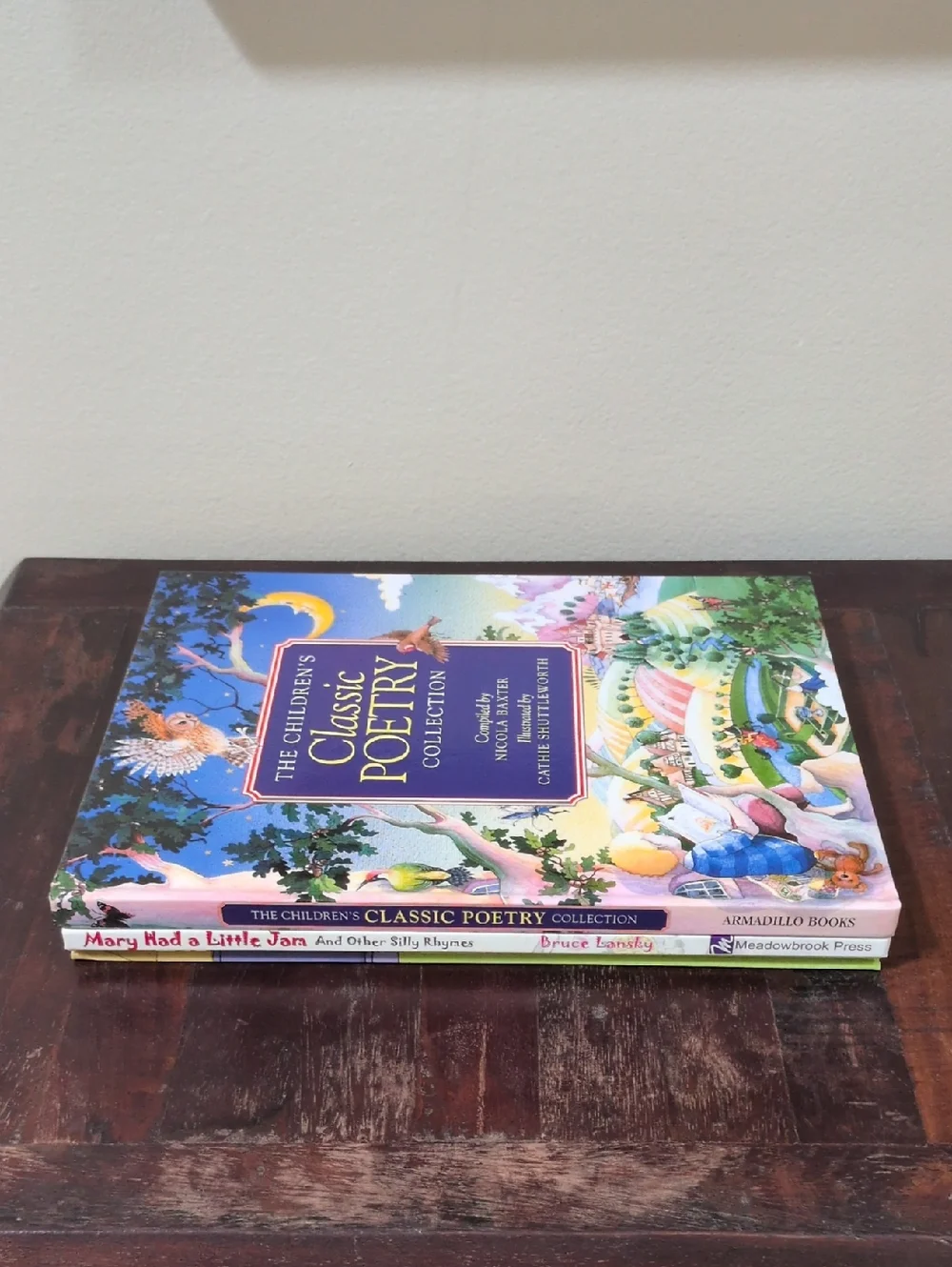 Bruce Lansky & Nicola Baxter Children's Lot of 3 Hardback Poetry Books